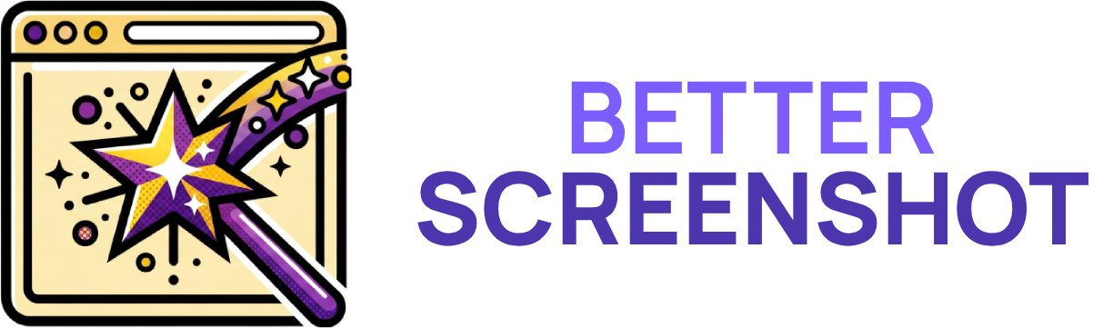 BetterScreenshot logo — online screenshot beautifier